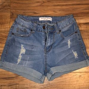 Jean shorts